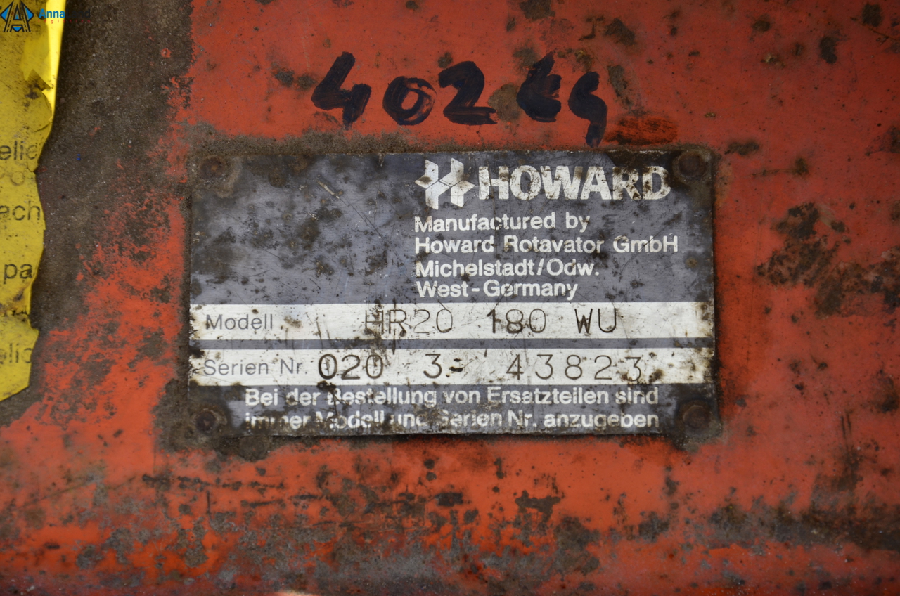  Грунтофреза Howard  HR2C180WU - 5 - Annaland.com.ua.jpg Продаж бу сг техніки з Нідерландів